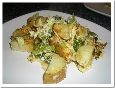 potato and cabbage gratin 003
