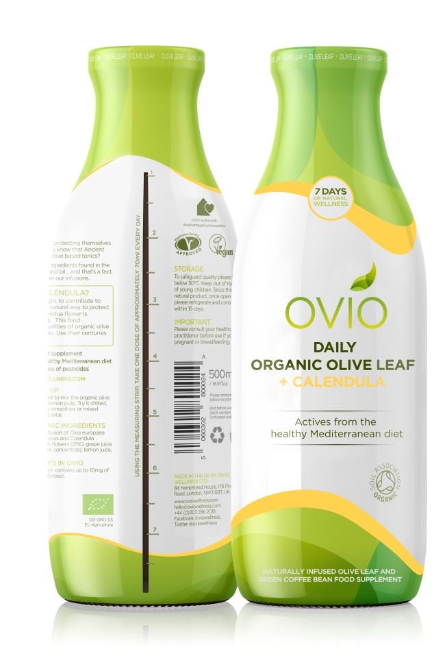 Ovio Organic Olive Leaf Supplements