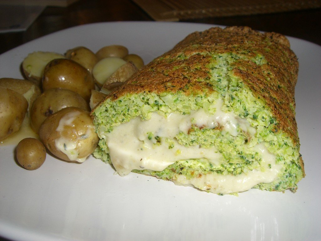 Broccoli and stilton roulade | Planet Veggie