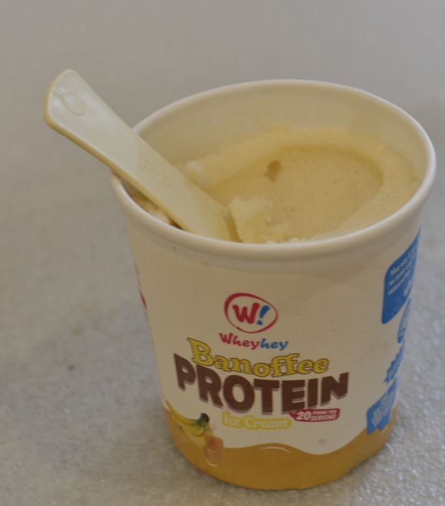 Wheyhey protein ice cream