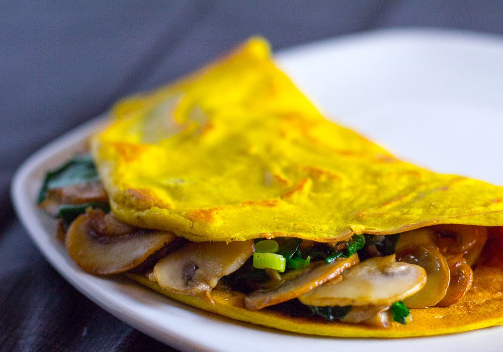 Vegan Omelette with Silken Tofu Recipe Veggie